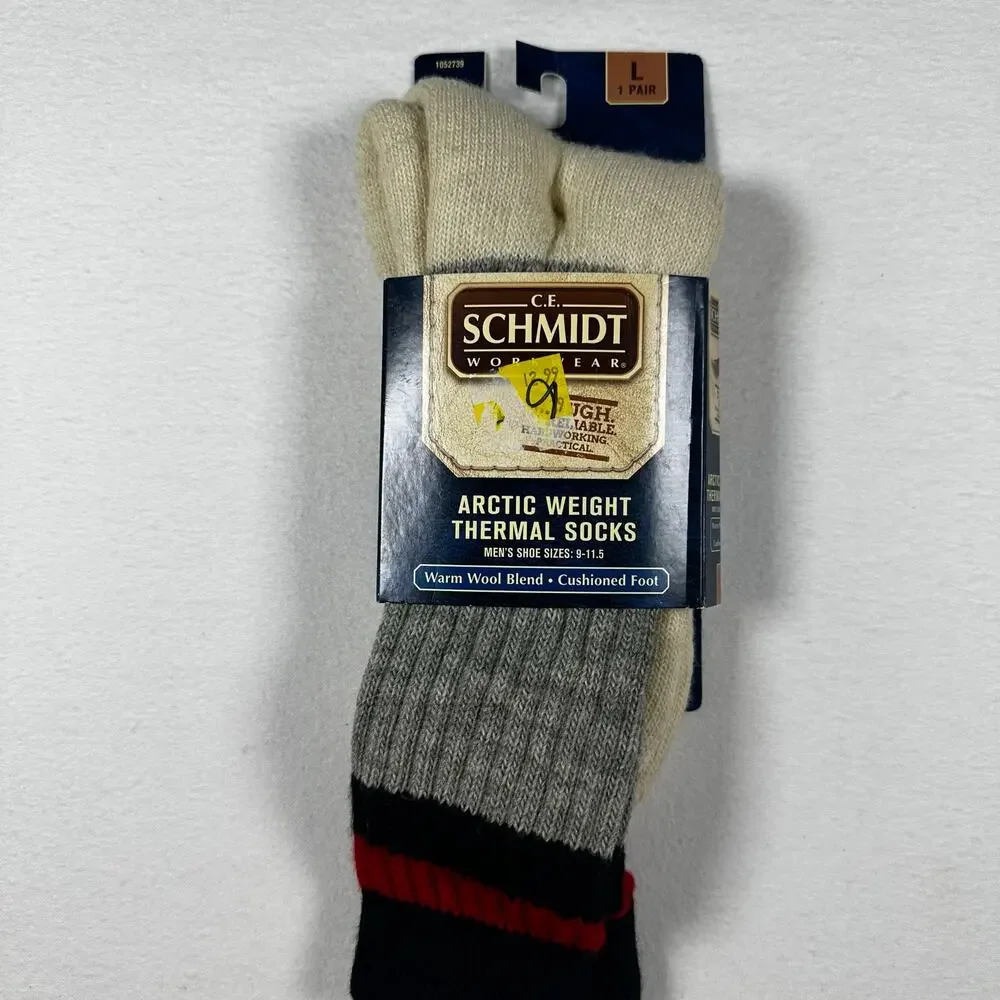 C E Schmidt Arctic Weight Thermal Socks LARGE 9-11.5